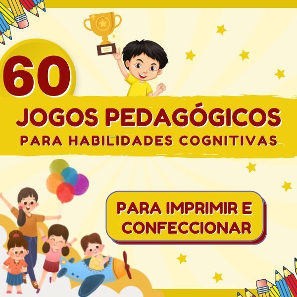 Estimule o cérebro dos pequenos com diversão educativa!